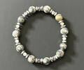 Picasso Jasper + Hematite Bracelet