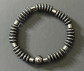 Hematite Bracelet — Disc Beads w/ Magnetic Anchor